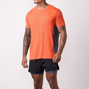 Camiseta Casual de Manga Corta para Hombre, Marca Trendy, con Estampado Digital, Tejido de Poliéster/Algodón, Corte Regular, Anti-Pilling, Secado Rápido - Product Image 1
