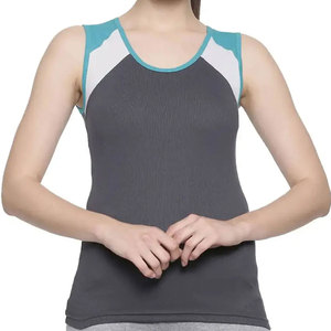 เสื้อกล้ามยาว NAVISTA SPORTS รุ่นใหม่ขายดีสำหรับผู้หญิง ดีไซน์เรียบง่าย สกรีนโลโก้ด้านหน้า ผลิตจากผ้าฝ้ายแคนวาส 100% ระบายอากาศได้ดี แห้งเร็ว - Product Image 1