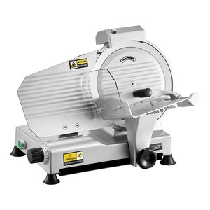 Affettatrice Elettrica Commerciale per Salumi 10 Pollici 180W con Lama Premium 65Mn, Spessore Regolabile 0-0.4 Pollici, Durata Oltre 10 Anni - Product Image 1