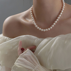 Collier élégant et raffiné pour blogueuse, style actrice, haut de gamme, léger, pour clavicule, femme - Product Image 1