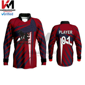 Camiseta Táctica de Paintball de Marca Privada, Tejido Transpirable con Mangas Resistentes a la Abrasión, Equipo al por Mayor - Product Image 2