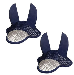 Accesorio de malla duradero para la rutina de la establa del caballo, gorro para las orejas de caballo de gran forma, gorro para las orejas de caballo de lujo. - Product Image 1