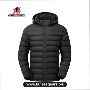 Chaqueta de Plumón con Capucha, Impermeable y Transpirable, Unisex, de Primera Calidad, 400g, Chaqueta Acolchada con Cierre, Chaqueta Bomber - Product Image 5