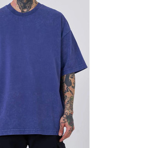 T-shirt délavé à l'acide pour homme, nouvelle collection, tailles adultes, respirant, vente en gros, sur mesure, offre spéciale - Product Image 5