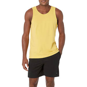 Camiseta sin mangas de punto para hombre, la más vendida, cómoda, duradera, sin mangas, para levantamiento de pesas, de secado rápido, antiencogimiento - Product Image 2