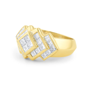 2 CT <b>Emerald</b> Cut Moissanite 925 <b>Silver</b> Rhodium Plated Luxury Engagement <b>Ring</b> for Party & Gift - Product Image 4