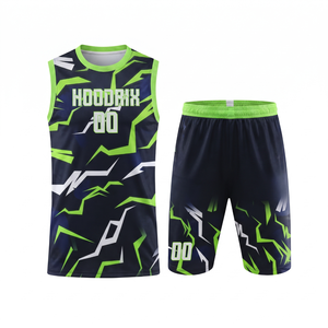 Vente en gros de kits d'uniformes de football américain 7 sur 7, logo personnalisé, nom de l'équipe, numéro, maillot respirant à séchage rapide, ensemble de shorts pour enfants et adultes - Product Image 2