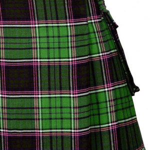 Mens Acrylic Wool <b>Blend</b> Tartan Kilt Stylish Plaid Kilt For Highland Dance Gatherings Ceremonies And Fashion Events - Product Image 3