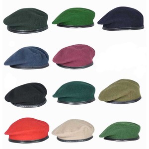 LongTai Autumn Winter PU Leather Unisex Adults British Retro <b>Beret</b> Cap 3D Embroidery Fashion Casual Use for Fishing Daily Travel - Product Image 3
