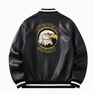 Veste varsity pour homme de qualité supérieure, vêtements de rue tendance, produits très demandés, séchage rapide, respirante. - Product Image 2