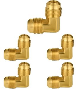 Raccord de compression flexible en laiton AOL OEM, pour système eau/gaz basse pression, raccord en T mâle poli moulé 50mm - Product Image 5