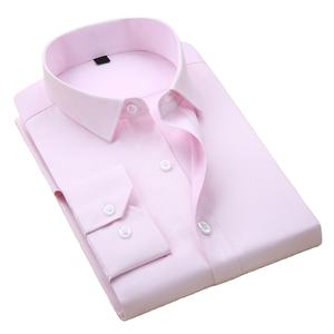 Camisa Formal para hombre, camisa de alta calidad, Color liso, 100% algodón, venta al por mayor, OEM, oficina, precio barato, orientada a la exportación - Product Image 5