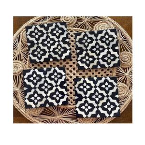 ถาดรองกระดูกแบบฝัง4ชิ้นสำหรับดื่มชากาแฟอุปกรณ์บนโต๊ะอาหารที่รองแก้วในห้องครัวทันสมัย - Product Image 2