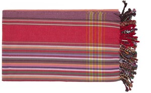 Serviette Kikoy en coton tissé de couleur unie à séchage rapide Rudra Apparel, modèle 011, pour usage domestique - Product Image 4