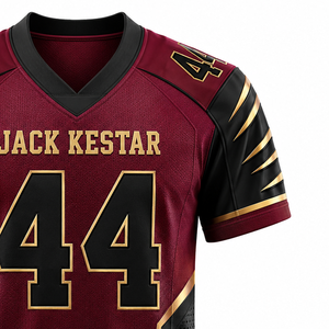 Maillot NFL personnalisé sublimé pour les équipes de tournoi – Uniforme de football américain, tissu respirant haute performance, prêt pour le match - Product Image 3