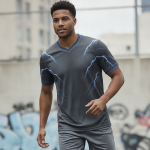 Uniforme de Fútbol Sublimado con Logotipo Personalizado, Conjunto de Camiseta de Fútbol Económica para Equipos Juveniles, Ropa de Entrenamiento de Alta Elasticidad - Product Image 5