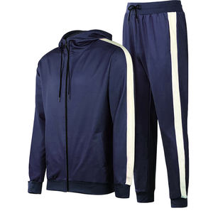 Chándal Deportivo de Invierno para Hombre, con Capucha, Corte Ajustado, Cierre de Cremallera, de Alta Calidad, para Correr, Entrenar y Uso Diario - Product Image 2