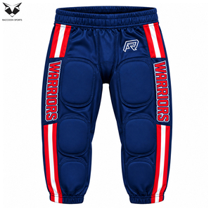 Conjunto de Uniforme de Fútbol Americano Personalizado Sublimado, Ecológico, Antibacterial, Transpirable, con Cuello en V y Pantalones de Malla - Product Image 5