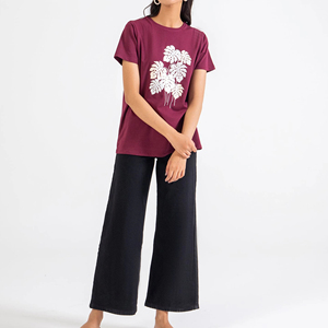 Camisetas Casuales de Verano para Mujer al por Mayor - Secado Rápido, Transpirables, 100% Algodón, Tela de Lona, Alta Calidad, Personalizables - Product Image 1