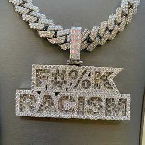 จี้เพชรโมอิสซาไนต์ VVS แบบสั่งทำพิเศษ เงินแท้ 925 ชุบโรเดียมหรูหรา ฝังแบบกรงเล็บ ผ่านการทดสอบเพชร จี้ตัวอักษรประดับเพชร - Product Image 1