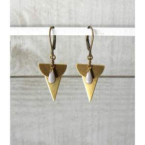 Collection de bijoux en cuivre et laiton écologiques, fabriqués à la main, de qualité supérieure, design exclusif, modèle 1, tendance, pour les fêtes - Product Image 6