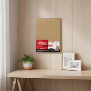 Panneau mural en liège 30x40cm – Décoration murale durable et élégante - Product Image 3