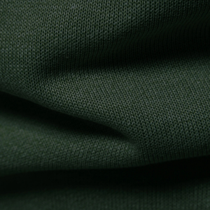Pull à col zippé pour homme, vert foncé, manches longues, tricoté, col montant, poignets côtelés, décontracté, automne, maille unie - Product Image 5