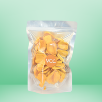 Gefreeze-droogde hoogwaardige HACCP-gecertificeerde jackfruitchips, pitloos |   Niet-GMO Natuurlijk Zoet 100% Jackfruit Extreem Fruitig