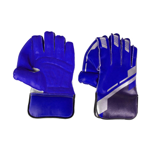 อุปกรณ์รับมือกับทีมเยือนในคริกเก็ต ถุงมือหนังคุณภาพสูง ดีไซน์ปรับแต่งได้ ถุงมือคริกเก็ตสำหรับผู้รับมือกับทีมเยือน - Product Image 6