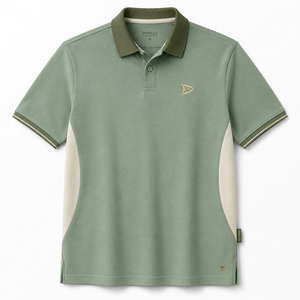 Camiseta Polo de Algodón para Hombre con Logotipo Personalizado, Manga Corta, Transpirable, Tipo Piqué, OEM, Marca Privada, Venta al Por Mayor - Product Image 1