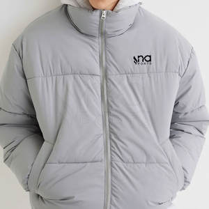 Chaqueta Clásica de Invierno Acolchada con Textura Moderna y Aislamiento Térmico - Product Image 2