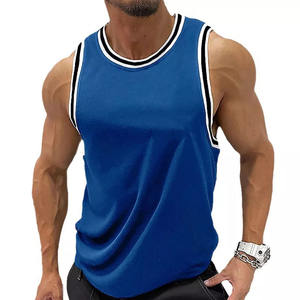 Nuevo diseño de camisetas sin mangas transpirables para hombre, tallas grandes, ropa de gimnasio de Pakistán, servicio OEM más vendido, camiseta sin mangas para hombre con impresión personalizada - Product Image 1