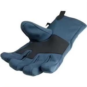 Guantes de Esquí de Cuero Elegantes, Resistentes al Viento y al Agua, Duraderos, Compatibles con Pantalla Táctil, para Snowboard, con Agarre Antideslizante en los Dedos - Product Image 3