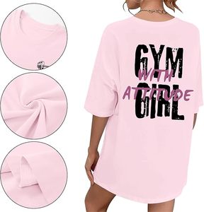 Camisetas divertidas para entrenamiento para mujer, camiseta gráfica extragrande para levantamiento de pesas, camisetas para chicas de gimnasio con actitud, camisetas para amantes del gimnasio - Product Image 6