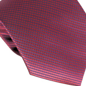 Corbata de Seda para Hombre, Hecha a Mano, Diseño de Rayas OEM, 100% Seda - Product Image 4