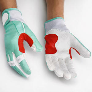 Vente chaude nouvelle combinaison de couleurs Unique manchette courte Softball/ Baseball gants de frappe meilleurs adultes et jeunes tailles gants de Baseball - Product Image 4