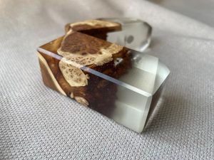 Wooden Resin Ring <b>Box</b> – Beautiful Handmade <b>Keepsake</b> for Wedding & Engagement Rings - Product Image 5