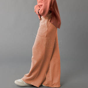 Pantalones Deportivos Acampanados para Mujer, Pantalones Casuales a la Moda, Cómodos para el Uso Diario - Product Image 4