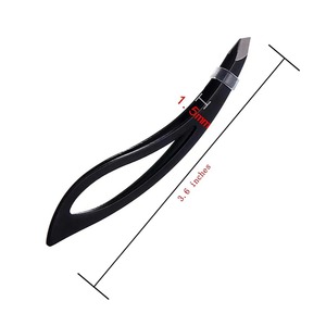 Pinzas para Cejas de Acero Inoxidable con Punta Puntiaguda, Reutilizables, Ligeras, Diseño Moderno, para un Acabado Preciso, Profesional - Product Image 6