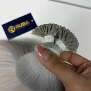 Extensions de cheveux en kératine italienne en gros d'usine, qualité super double drawn, cuticules alignées, cheveux vietnamiens bruts - Product Image 5