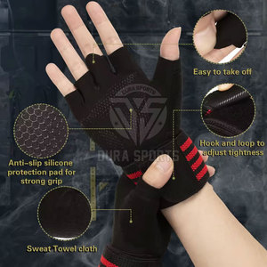 Customized Logo Weightlifting <b>Gloves</b> For Gym Men Women Available Workout Fitness <b>Weight</b> Lifting Gym <b>Gloves</b> - Product Image 3