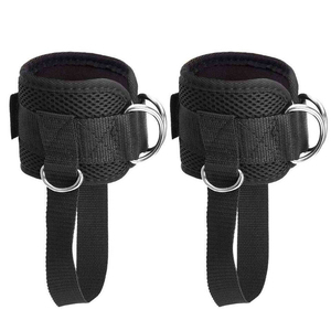 Fabricant de sangles de cheville pour la production en masse d'accessoires de fitness avec sangle résistante et anneaux en D métalliques - Product Image 1