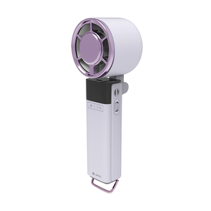 LaPO Portable Ice Cooling Fan 5000mAh | 100-Speed Handheld & <b>Neck</b> Fan with P brand Cell | USB-C Rechargeable with Flashlight - Product Image 4