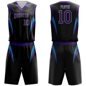 Ensemble maillot et short de basketball, vêtements d'entraînement légers pour équipes, vente en gros, nouveau design - Product Image 6