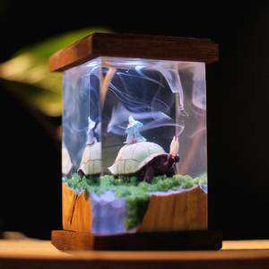Epoxy Epoxy Resin Table Lamp, 3d Simulated Sea Turtle Lamp, Decorative Lamp For Bedroom And Living Room - Product Image 3
