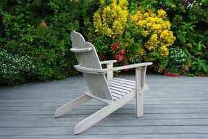 เก้าอี้ไม้ Adirondack สำหรับใช้งานกลางแจ้ง ทนทาน พร้อมพนักพิงแข็งแรงและขาเรียว สำหรับนั่งพักผ่อนในลานบ้าน - Product Image 4