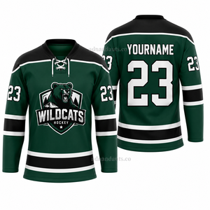Jersey Profesional de Hockey sobre Hielo, Uniforme de Equipo Personalizado, Camiseta de Hockey Transpirable de Secado Rápido, Fábrica OEM, Logotipo, Nombre y Número Personalizados - Product Image 6