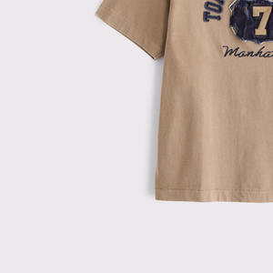 Camiseta con Cuello Redondo, Nuevo Diseño Unisex, 100% Algodón, Ropa Casual de Verano, Venta al por Mayor, Transpirable, de Secado Rápido, Manga Corta, con Diseños Personalizados - Product Image 6