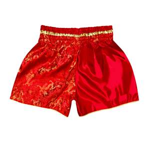 Pantalones Cortos de Muay Thai para Hombre, Estampado Satin Warrior, Cintura Elástica, para Entrenamiento en Gimnasio, Kickboxing, Ligeros, Coloridos - Product Image 1