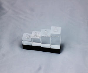 Présentoirs <span class=keywords><strong>de</strong></span> bijoux portables pour salons professionnels acrylique clair avec bloc <span class=keywords><strong>de</strong></span> base noir Cube 30mm d'épaisseur nouveau <span class=keywords><strong>2022</strong></span> présentoir <span class=keywords><strong>de</strong></span> support <span class=keywords><strong>de</strong></span> bijoux - Product Image 2